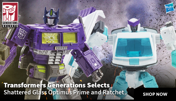 New Transformers Generations Selects Shattered Glass Action Figures!