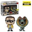 Jurassic Park Nedry and Dilophosaurus Pop! 2-Pack - EE Excl.