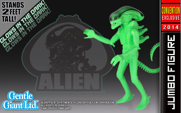 Alien Jumbo Glow-In-The-Dark Action Figure