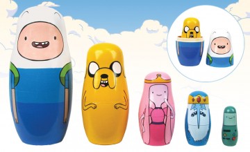 Adventure Time Nesting Dolls