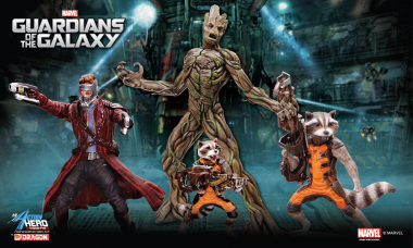 Guardians of the Galaxy Action Hero Vignette Model Kits