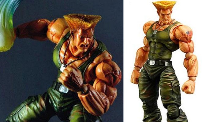Street Fighter IV Guile 7 Action Figure