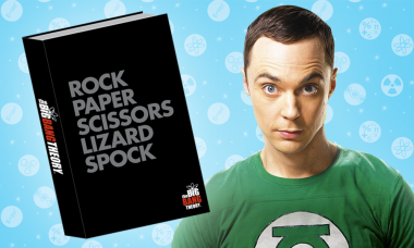 The Big Bang Theory Rock Paper Scissors Spock Journal