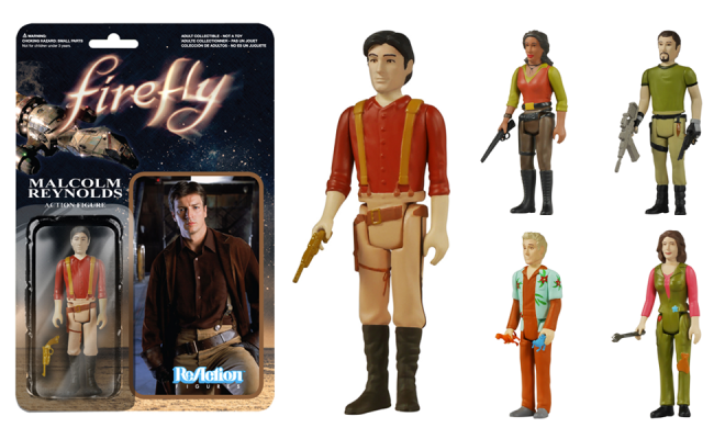 ReAction Firefly Television Series Hoban Washburne Action Figure by Funko New 