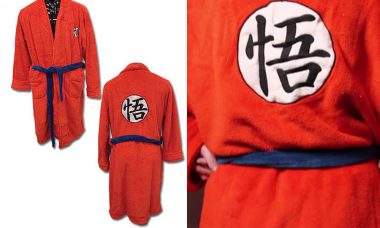 Dragon Ball Z Goku Bath Robe