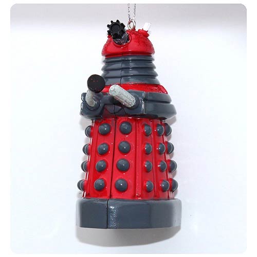 red dalek blow mold