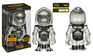 Skeletor Hikari Grey Skull Sofubi Vinyl Figure