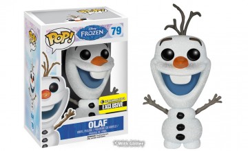 Glitter Olaf Pop Vinyl