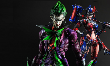 The Joker and Harley Quinn Become Play Arts Kai Variants