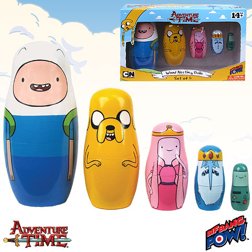 Adventure Time Nesting Dolls