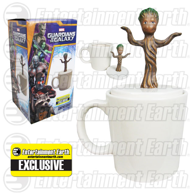 Guardians of the Galaxy Baby Dancing Groot Figural Mug - Entertainment Earth Exclusive