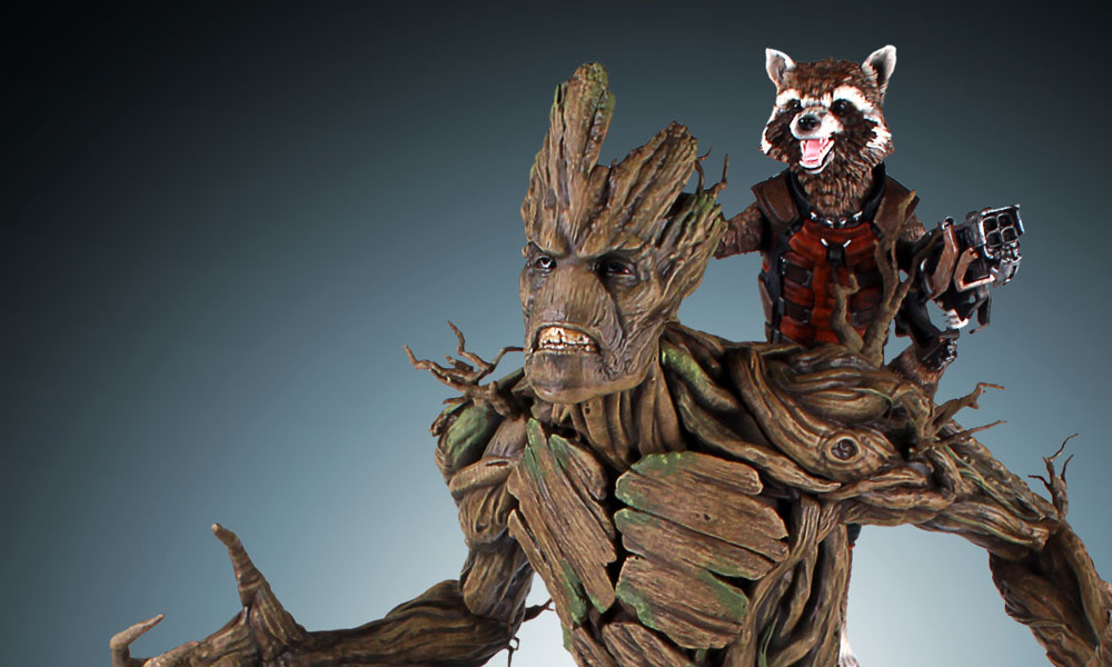Guardians Of The Galaxy Movie Groot And Rocket Raccoon