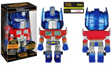 Metallic Optimus Prime Serves With Honor