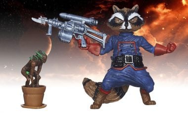 Rocket Raccoon Brings Groot to 3 3/4 Inch Scale Action Figure Form