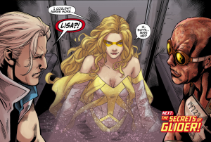 the flash golden glider captain cold
