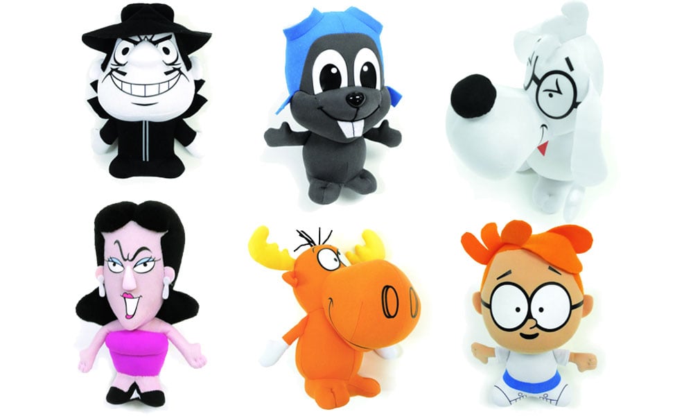 Licensed Details about   Rocky and Bullwinkle and Friends Natasha Fatale Plush New Product 