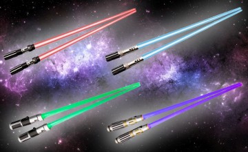 Lightsaber Chopsticks