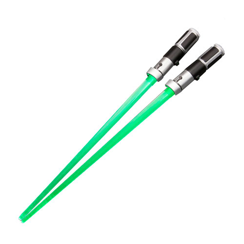 lightsaber chopsticks yoda