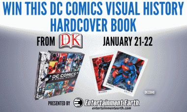Entertainment Earth Giveaway: DC Comics Visual History Hardcover Book