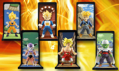 Stackable Mini-Statues for the Super Saiyan in Each of Us