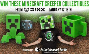minecraft creeper giveaway