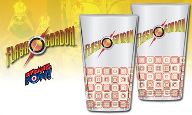 Kick Some Flash with the New Flash Gordon Glasses Set