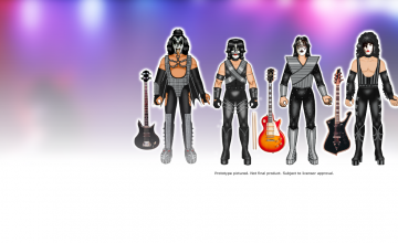 KISS Action Figures and Collectibles by Bif Bang Pow!