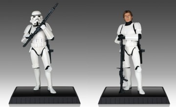 han solo stormtrooper statue