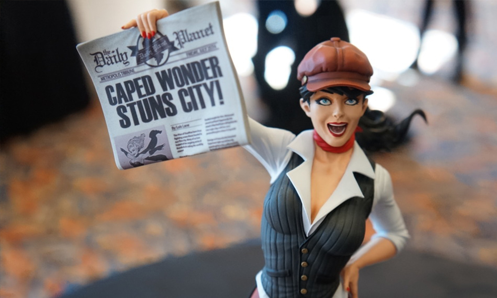 DC Comics Bombshells Statue Lois Lane 29 cm BOX NEW SEALED 