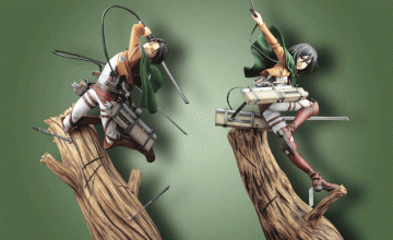 attack on titan artfx statues
