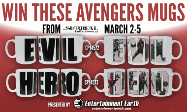 Entertainment Earth Giveaway: Avengers Heat Change Mugs