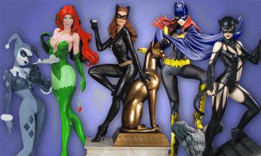 My Favorite Ladies of Gotham in 10 Sensational Statues