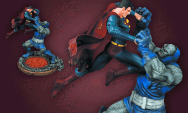 Superman and Darkseid Face Off in Epic New Statue