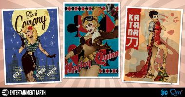 Travel Back to the 1940s with DC Bombshells Art Prints
