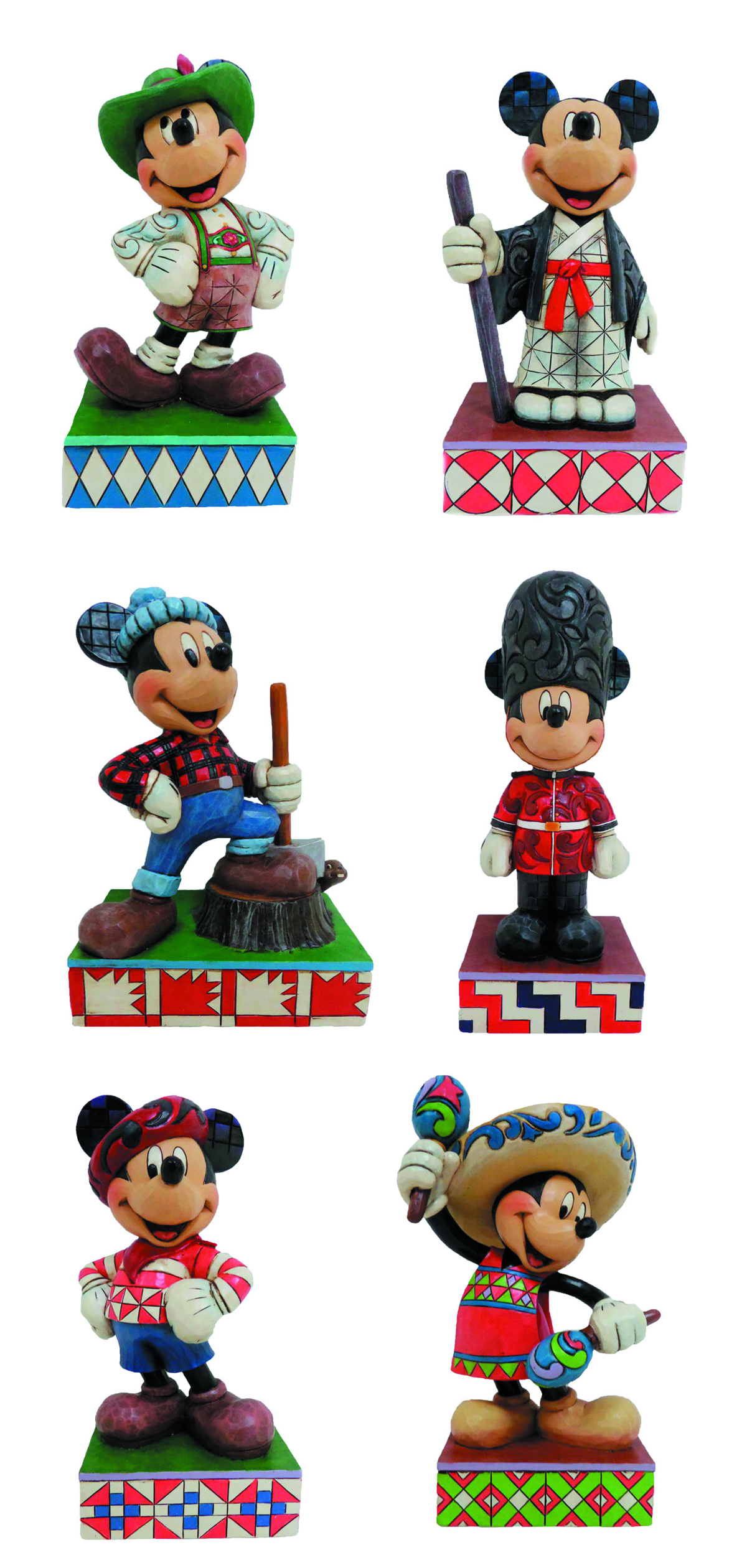 mickey mouse around the world