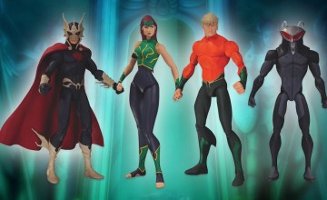 Aquaman Throne of Atlantis Figures
