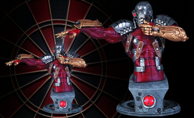 DC-Statue Super Villains Deadshot Bust 