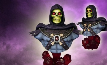 Skeletor Statue Bust by Tweeter Head