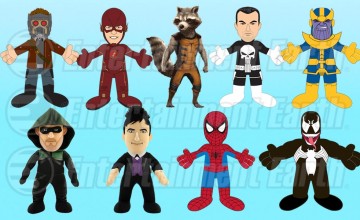 Bleacher Creatures Superhero Plush