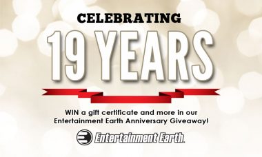 Entertainment Earth Anniversary Giveaway: Gift Certificates