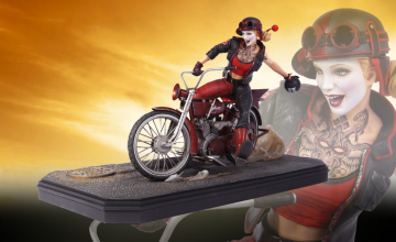Gotham City Garage Harley Quinn Statue