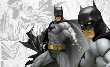 Kotobukiya Batman Black Costume ArtFX Statue