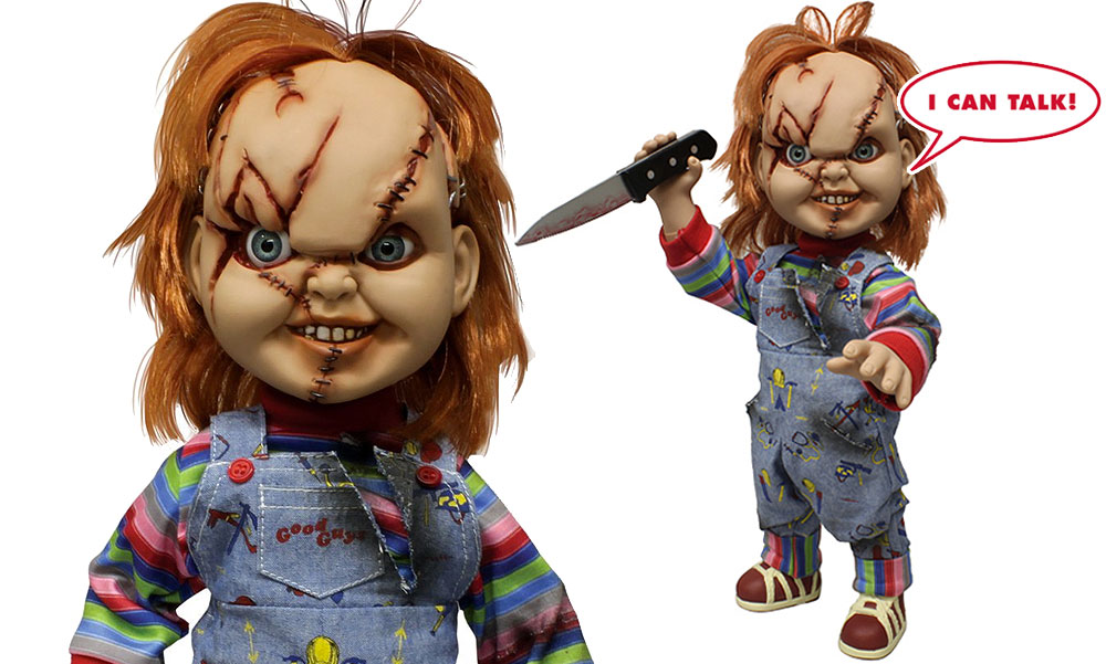 Mezco Childs Play Chucky 15-Inch Talking Figure