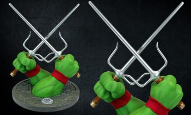 Wield Dual Sai Alongside the Best Brawling Turtle