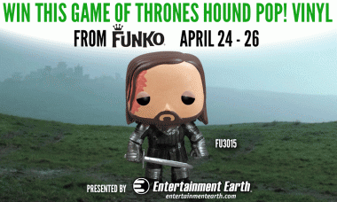 Funko Friday Giveaway: Game of Thrones Hound Pop! Vinyl Giveaway