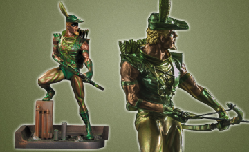 green arrow patina