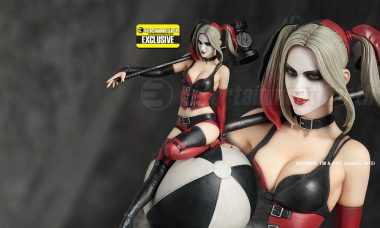 Exclusive Harley Quinn Statue Gets a Splash of Color