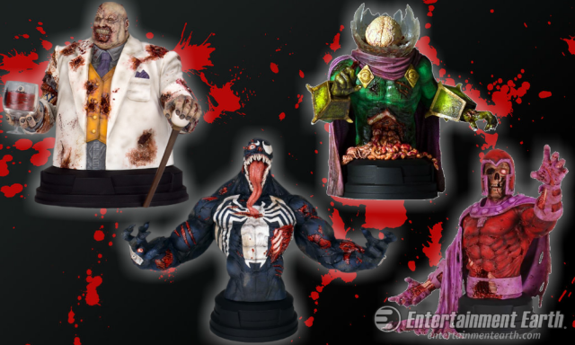 marvel zombie busts