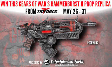 Entertainment Earth Giveaway: Gears of War 3 Hammerburst II Prop Replica