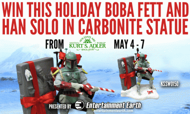 Entertainment Earth Giveaway: Star Wars Boba Fett Carbonite Statue